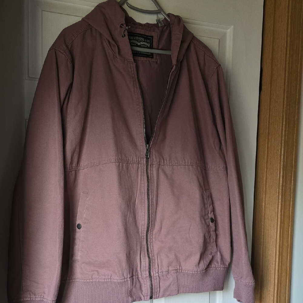 Levi's Womans Mauve Bomber Jacket